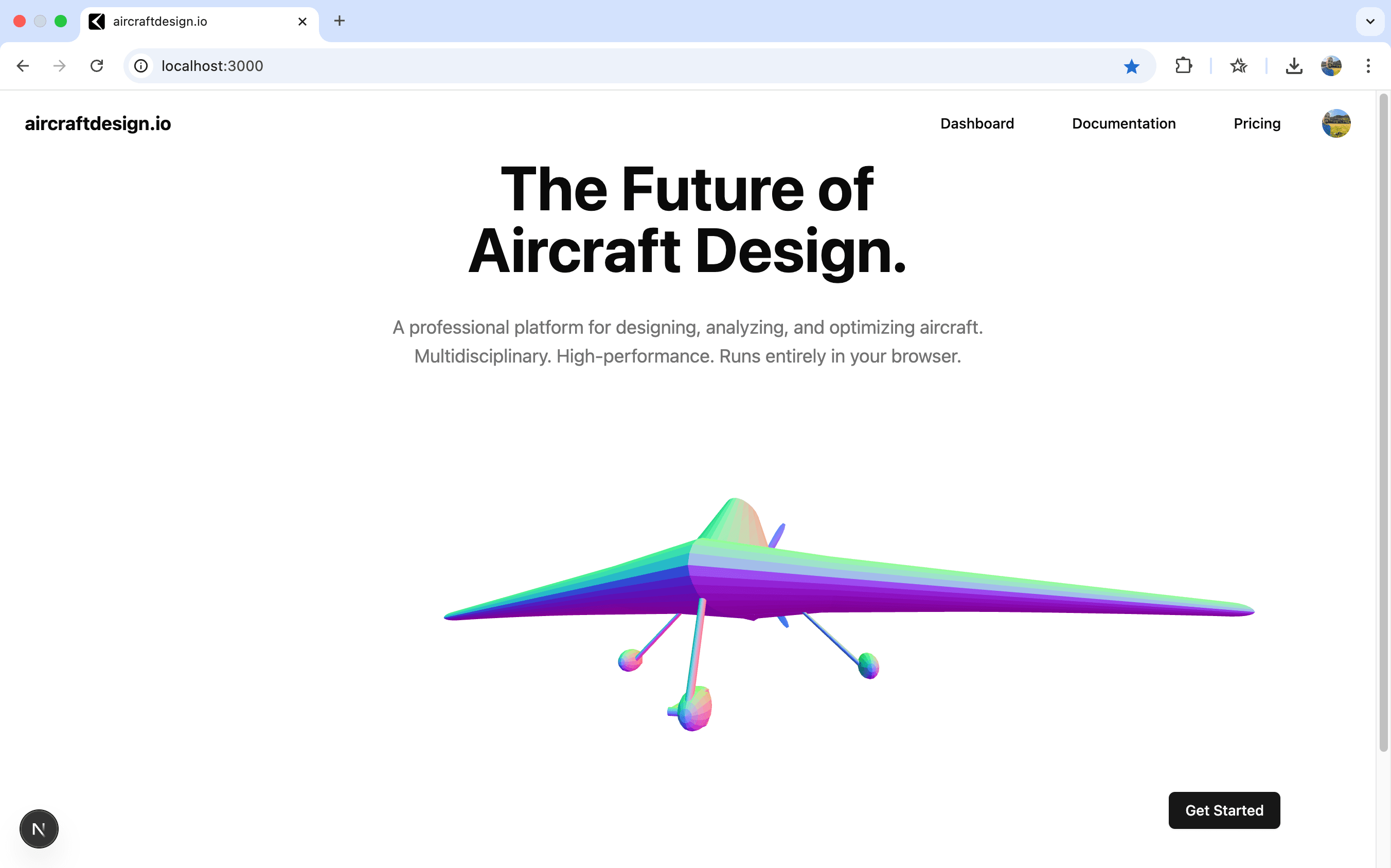 Aircraftdesign.io SaaS