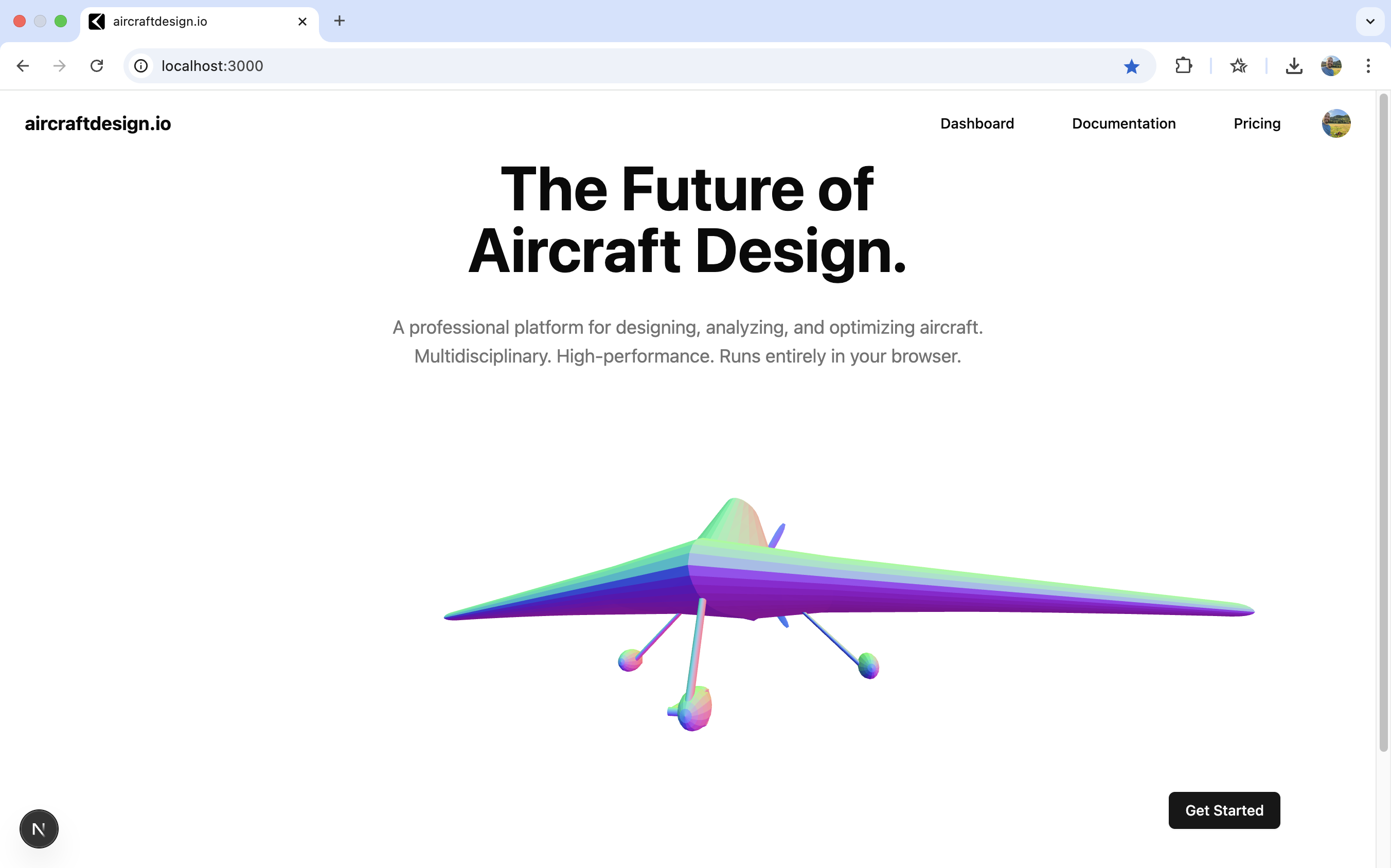 Aircraftdesign.io SaaS